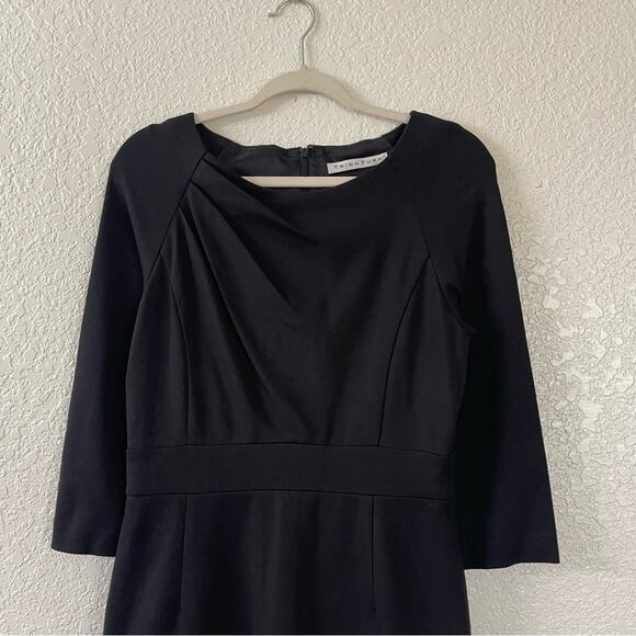 Trina Turk Black Sheath Dress size 4 - Picture 3 of 8